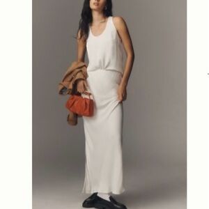 Anthropologie The Tilda Maxi Slip Skirt